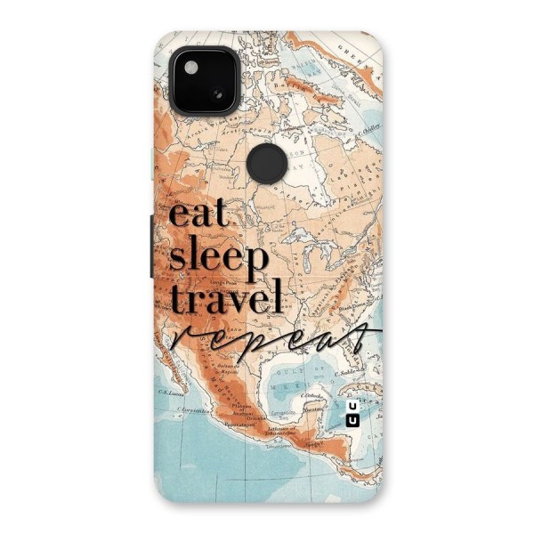 Travel Repeat Back Case for Google Pixel 4a