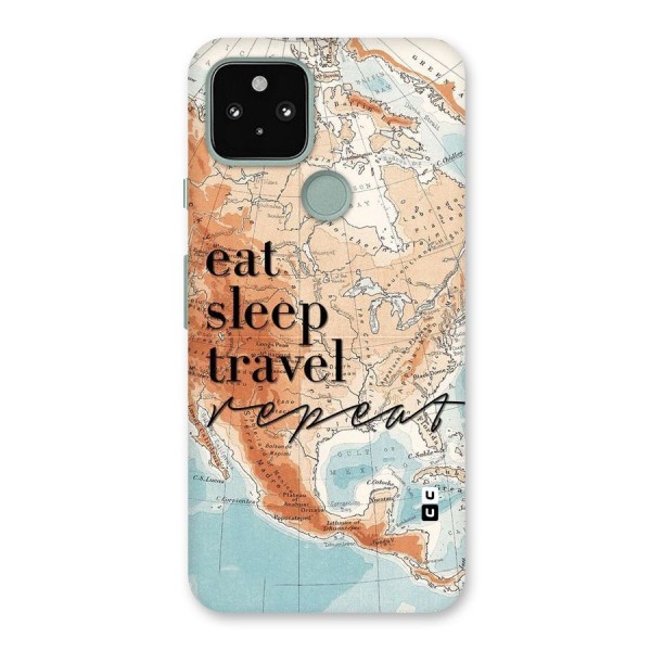 Travel Repeat Back Case for Google Pixel 5