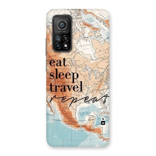 Travel Repeat Back Case for Mi 10T Pro 5G