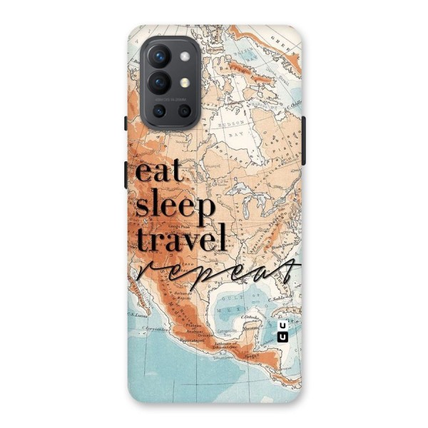 Travel Repeat Back Case for OnePlus 9R