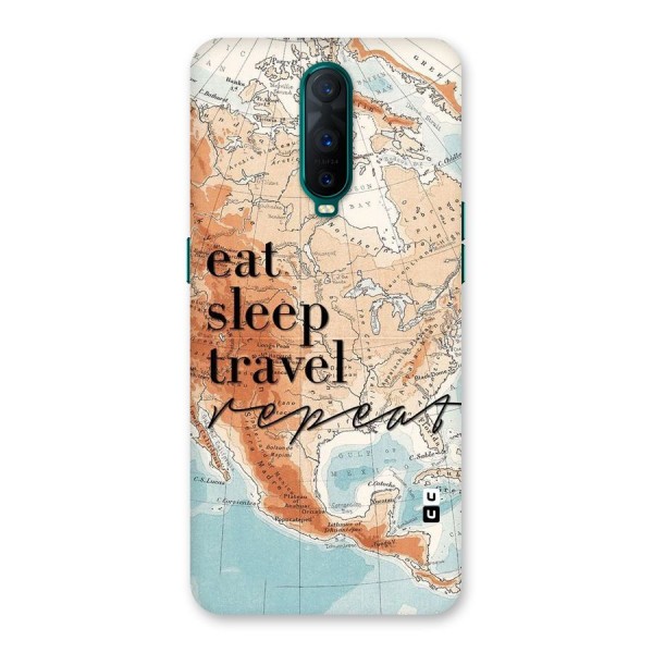 Travel Repeat Back Case for Oppo R17 Pro