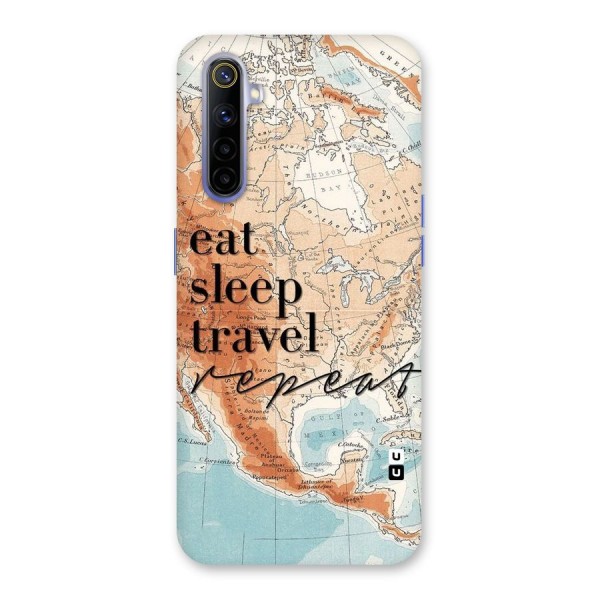 Travel Repeat Back Case for Realme 6