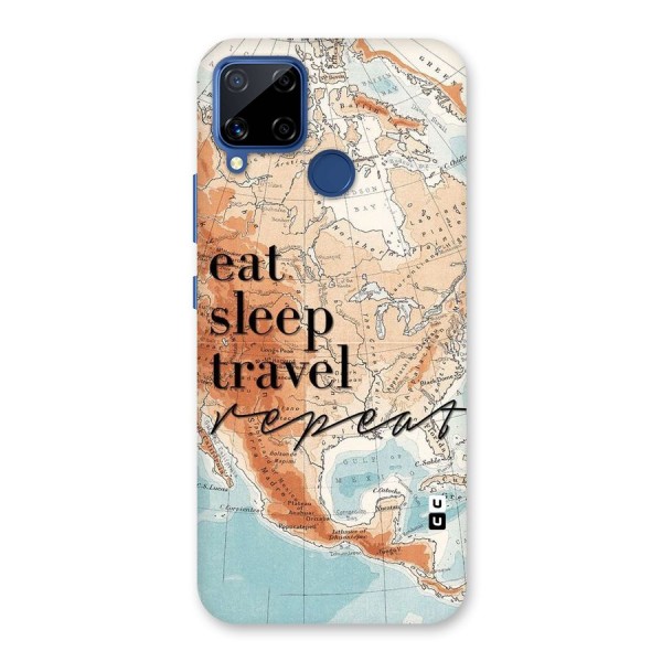 Travel Repeat Back Case for Realme C12