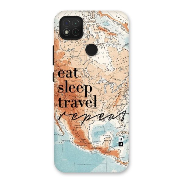 Travel Repeat Back Case for Redmi 9C