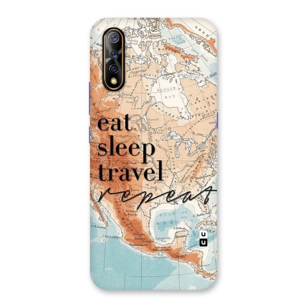 Travel Repeat Back Case for Vivo S1