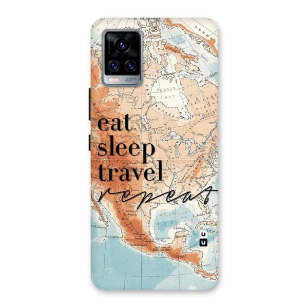 Travel Repeat Back Case for Vivo V20 Pro