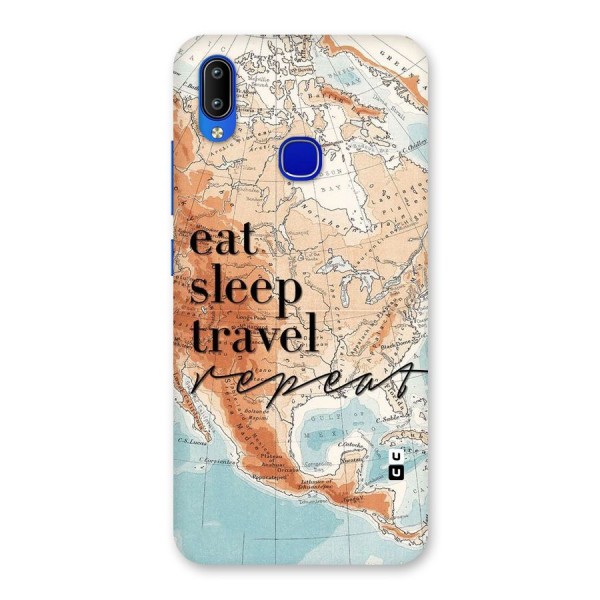 Travel Repeat Back Case for Vivo Y91