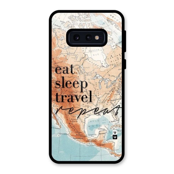 Travel Repeat Glass Back Case for Galaxy S10e