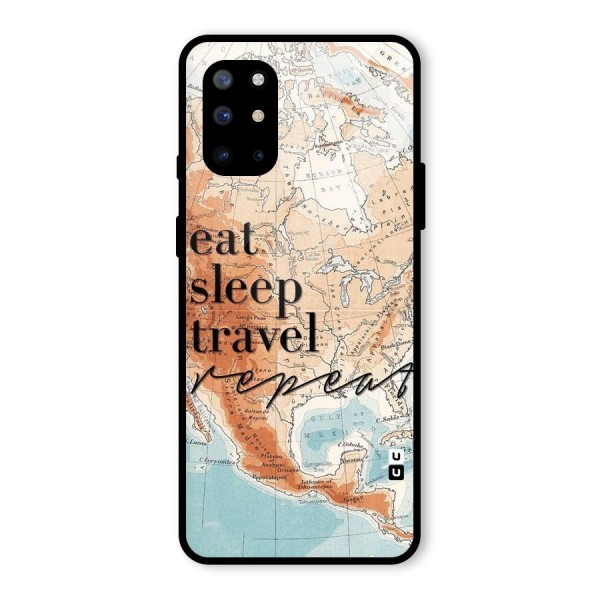 Travel Repeat Glass Back Case for OnePlus 8T