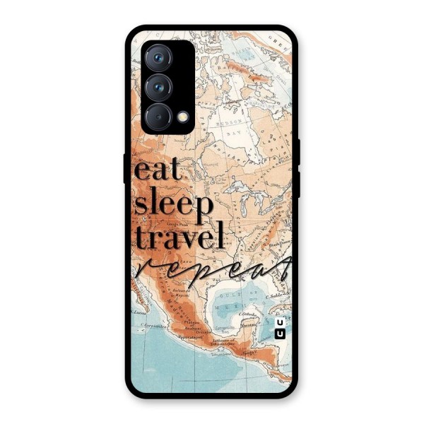 Travel Repeat Glass Back Case for Realme GT Master Edition