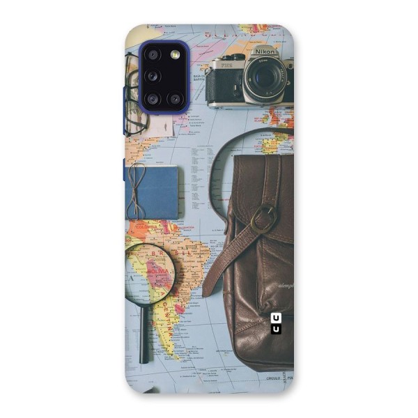 Travel Requisites Back Case for Galaxy A31