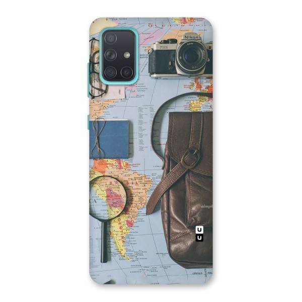 Travel Requisites Back Case for Galaxy A71