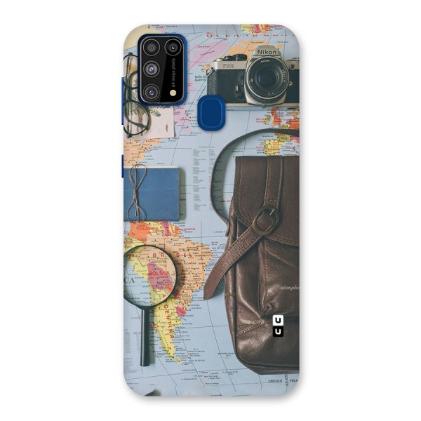 Travel Requisites Back Case for Galaxy F41