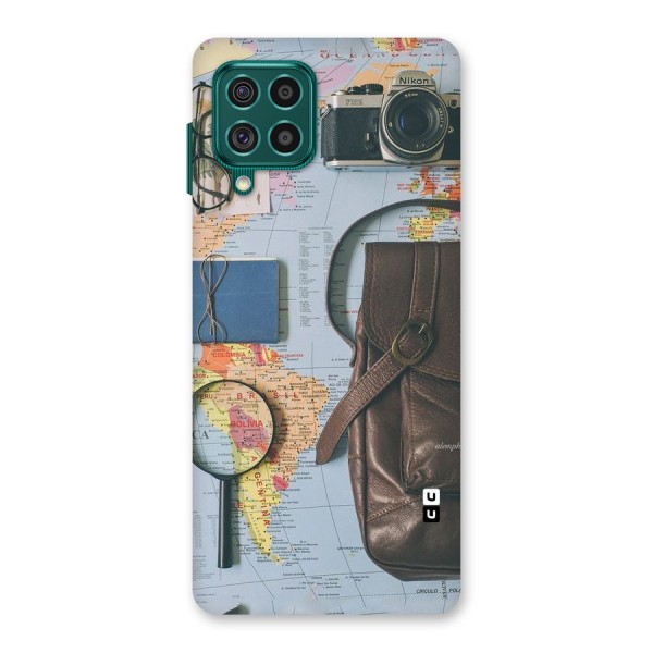 Travel Requisites Back Case for Galaxy F62