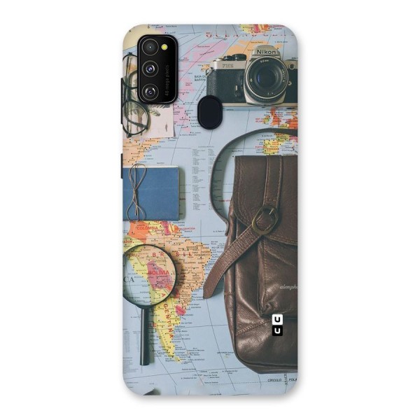 Travel Requisites Back Case for Galaxy M30s