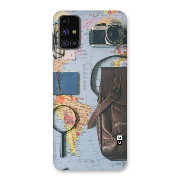 Travel Requisites Back Case for Galaxy M31s