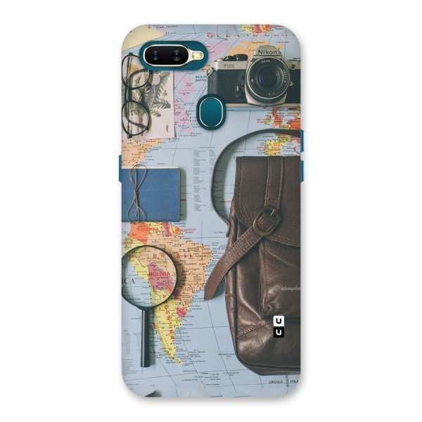 Travel Requisites Back Case for Oppo A7