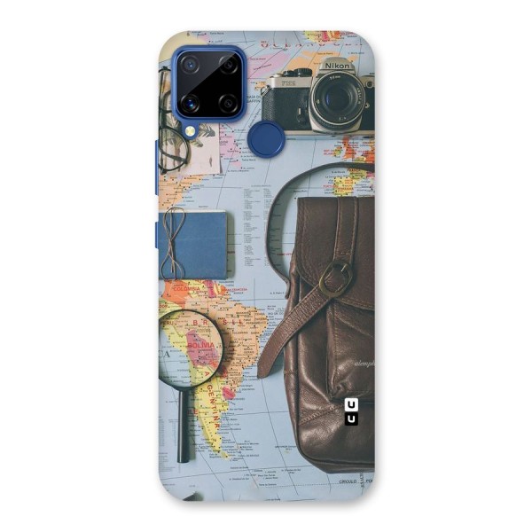 Travel Requisites Back Case for Realme C12