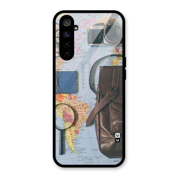 Travel Requisites Glass Back Case for Realme 6