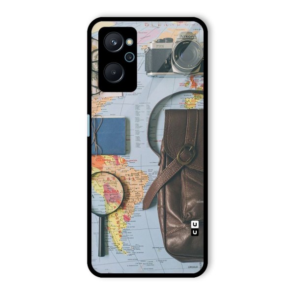 Travel Requisites Glass Back Case for Realme 9i