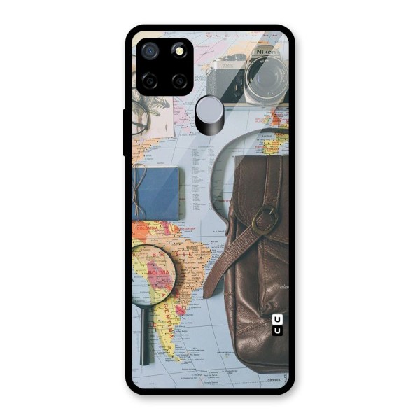 Travel Requisites Glass Back Case for Realme C12