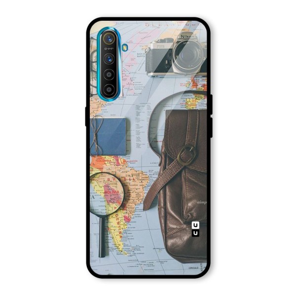 Travel Requisites Glass Back Case for Realme XT