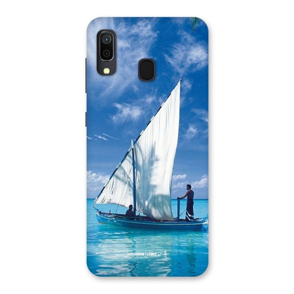 Travel Ship Back Case for Galaxy A20