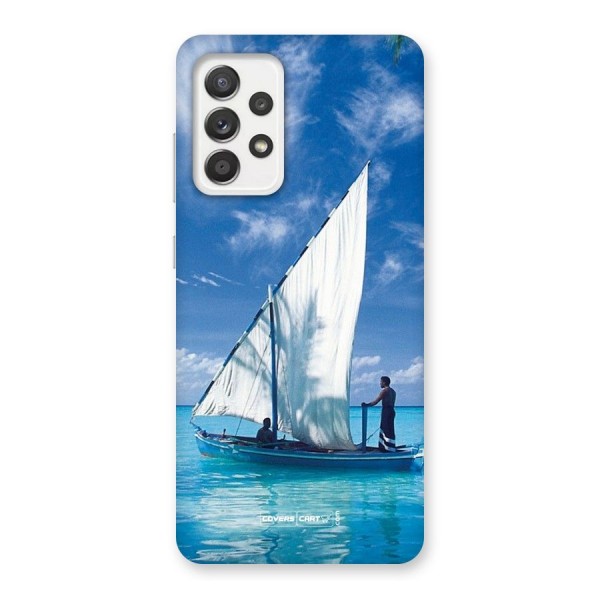 Travel Ship Back Case for Galaxy A52