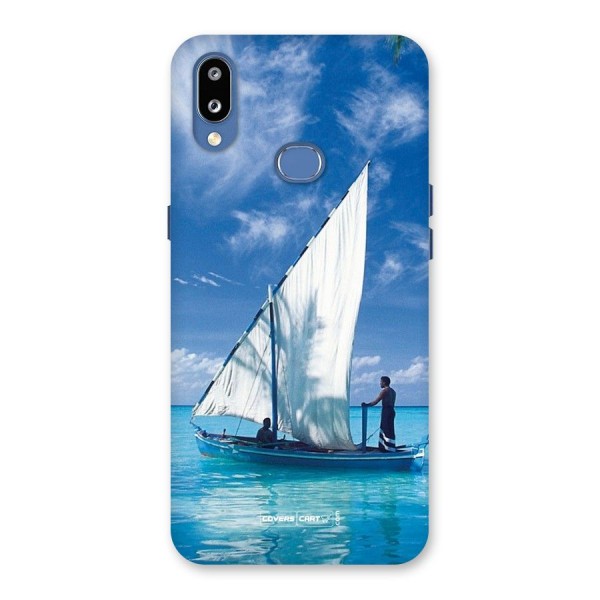 Travel Ship Back Case for Galaxy M01s