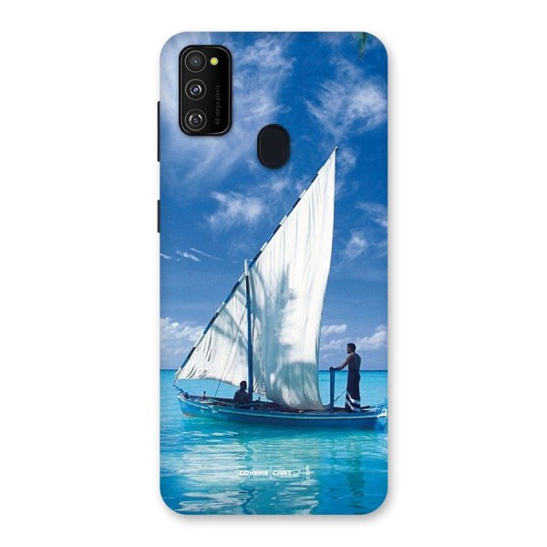 Travel Ship Back Case for Galaxy M21