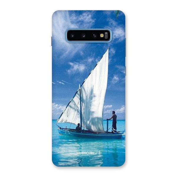 Travel Ship Back Case for Galaxy S10 Plus