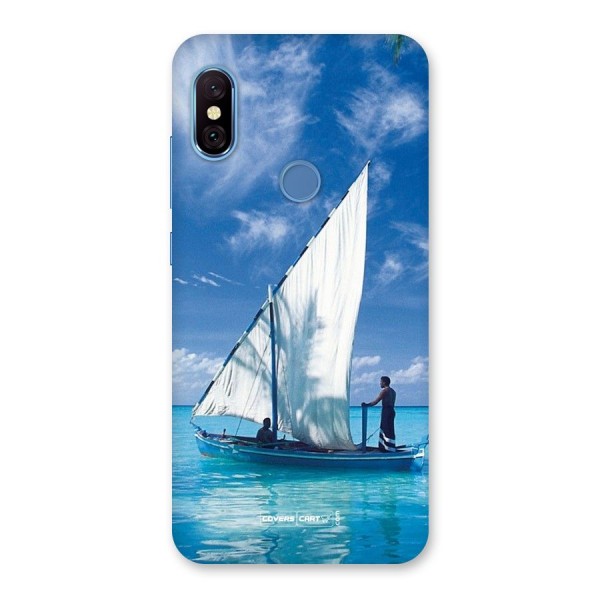 Travel Ship Back Case for Redmi Note 6 Pro