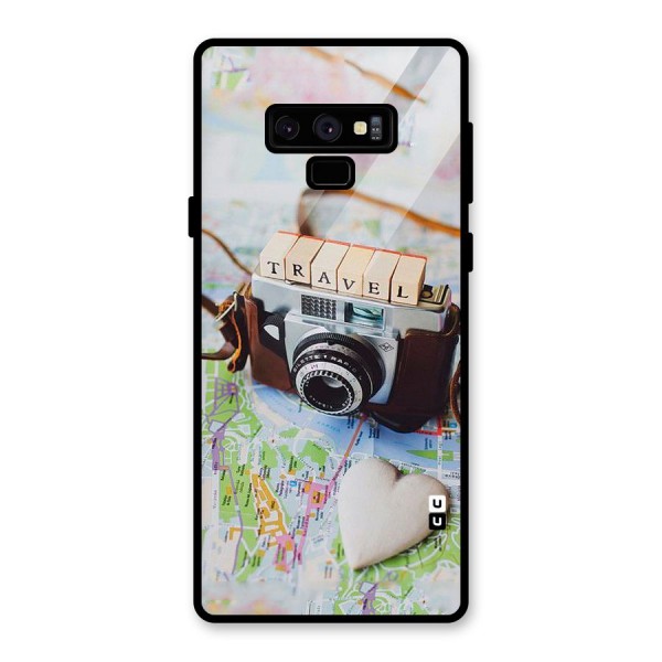 Travel Snapshot Glass Back Case for Galaxy Note 9