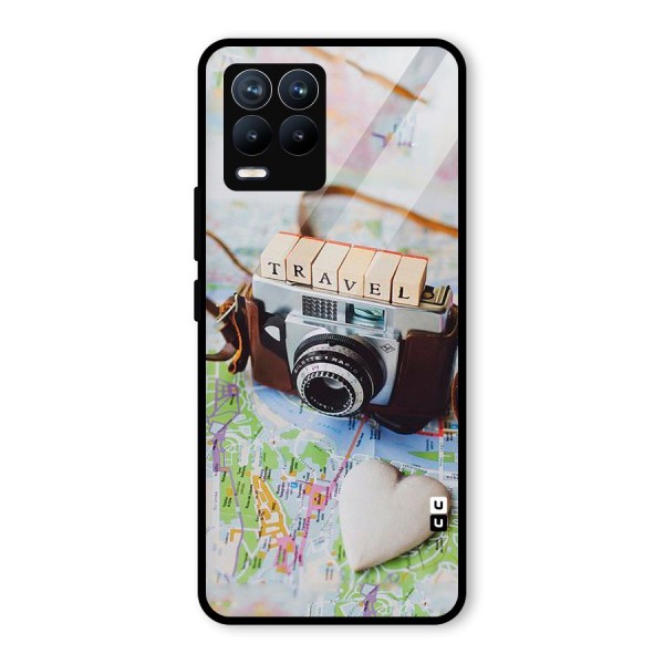 Travel Snapshot Glass Back Case for Realme 8 Pro