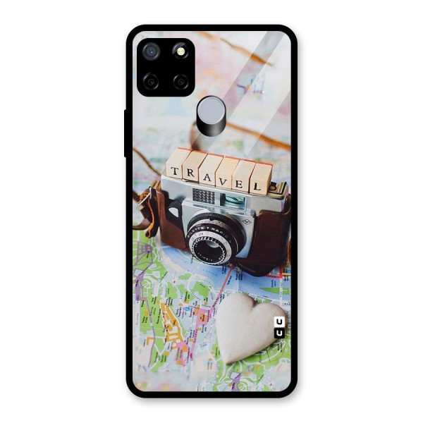 Travel Snapshot Glass Back Case for Realme C15