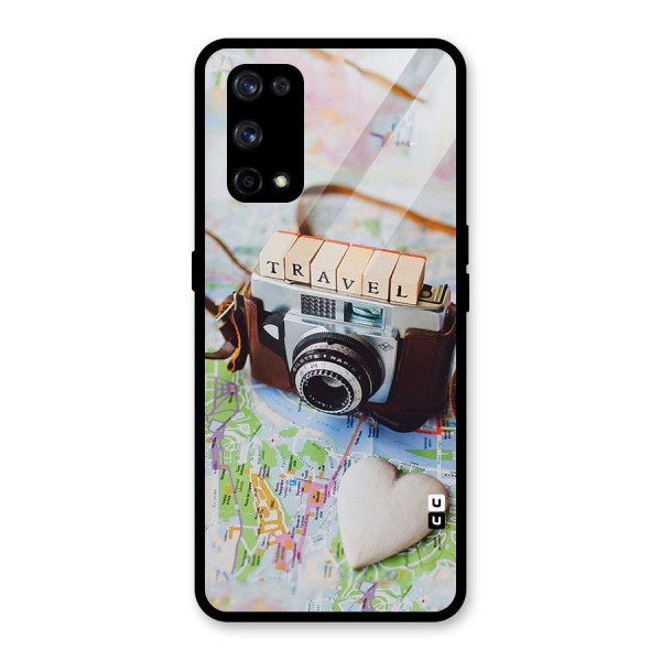 Travel Snapshot Glass Back Case for Realme X7 Pro