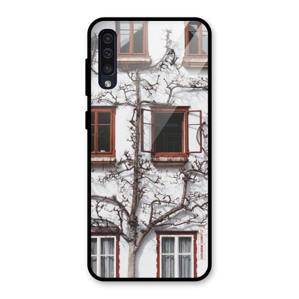 Tree House Glass Back Case for Galaxy A50s