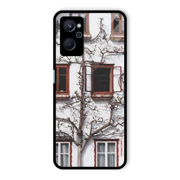 Tree House Glass Back Case for Realme 9i