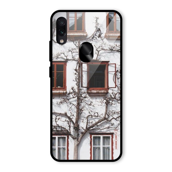 Tree House Glass Back Case for Redmi Note 7