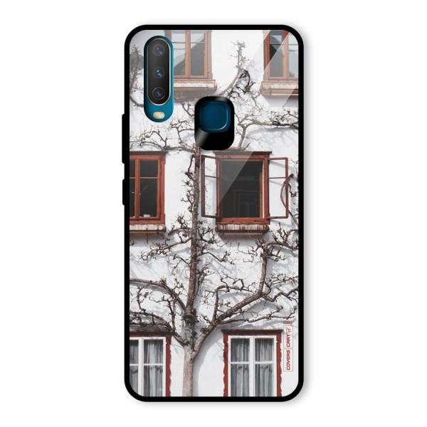 Tree House Glass Back Case for Vivo Y15