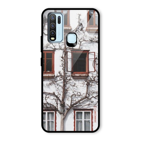 Tree House Glass Back Case for Vivo Y50