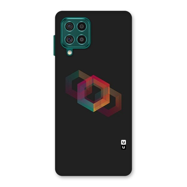 Tri-hexa Colours Back Case for Galaxy F62