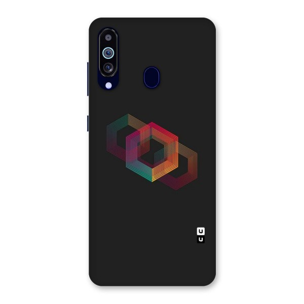 Tri-hexa Colours Back Case for Galaxy M40