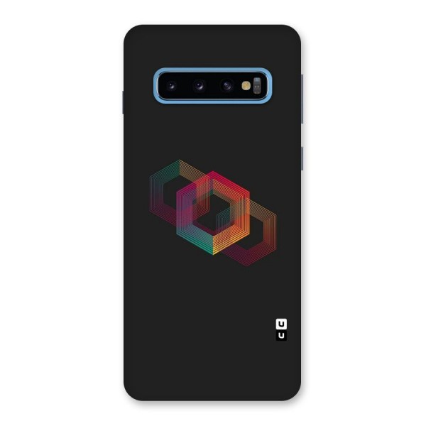 Tri-hexa Colours Back Case for Galaxy S10