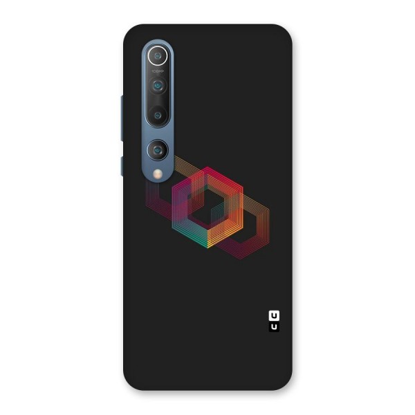 Tri-hexa Colours Back Case for Mi 10