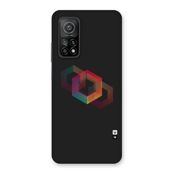 Tri-hexa Colours Back Case for Mi 10T Pro 5G