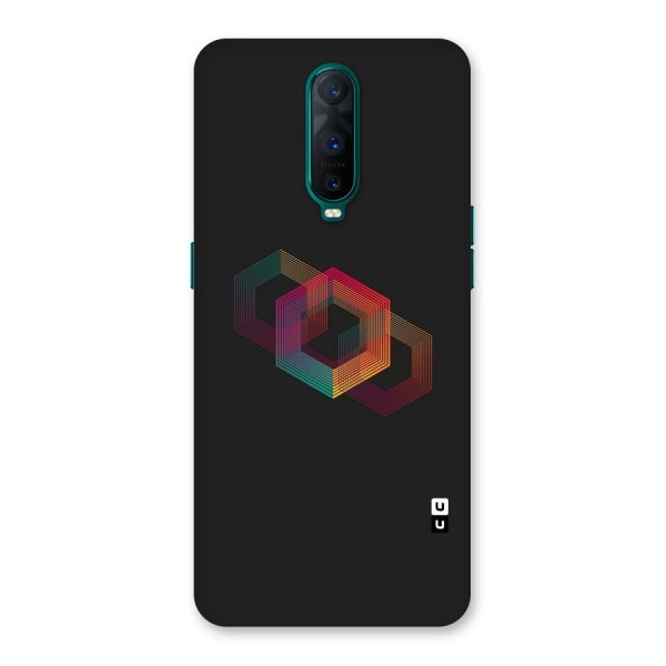 Tri-hexa Colours Back Case for Oppo R17 Pro