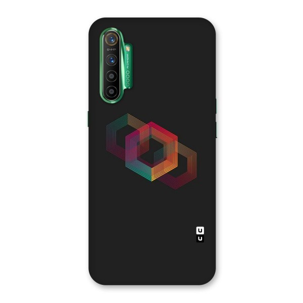 Tri-hexa Colours Back Case for Realme X2