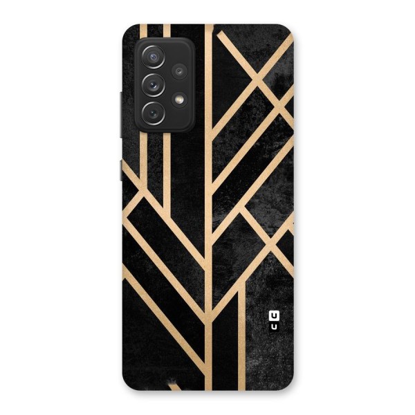 Tri Lines Gold Back Case for Galaxy A72