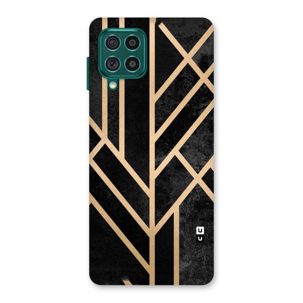 Tri Lines Gold Back Case for Galaxy F62